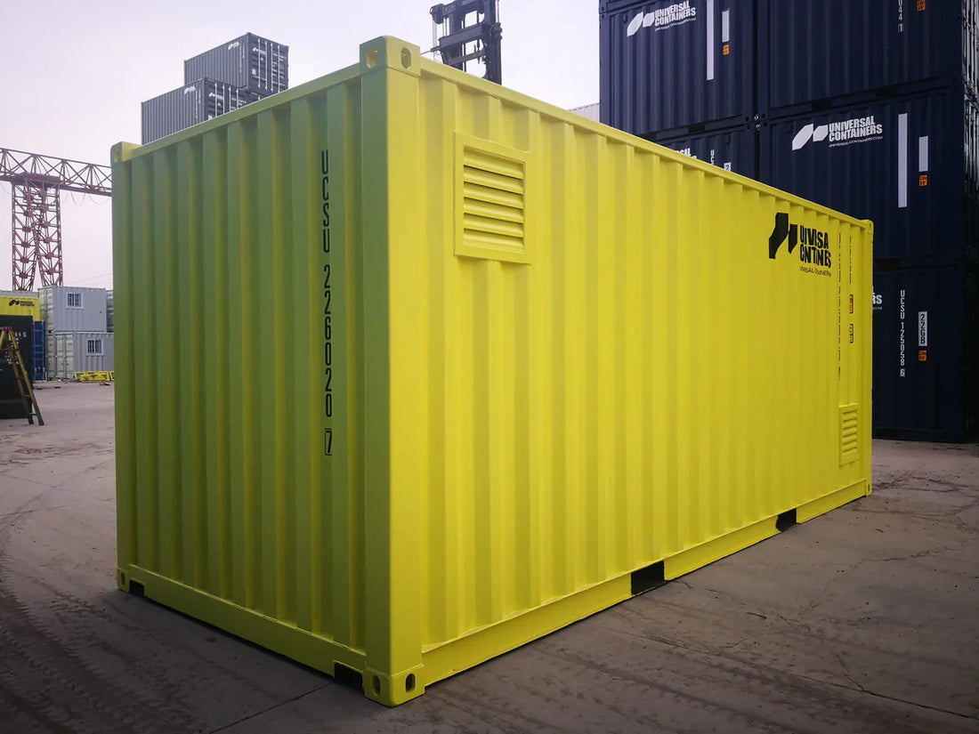 Nuovo container per magazzino chimico COSHH da 20 piedi