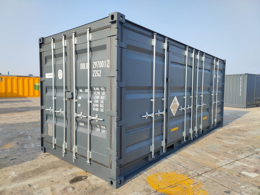Nuovo container da 20 piedi con porta laterale