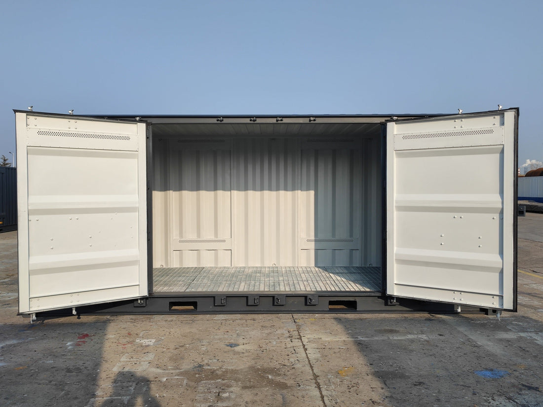 Nuovo container da 20 piedi con porta laterale