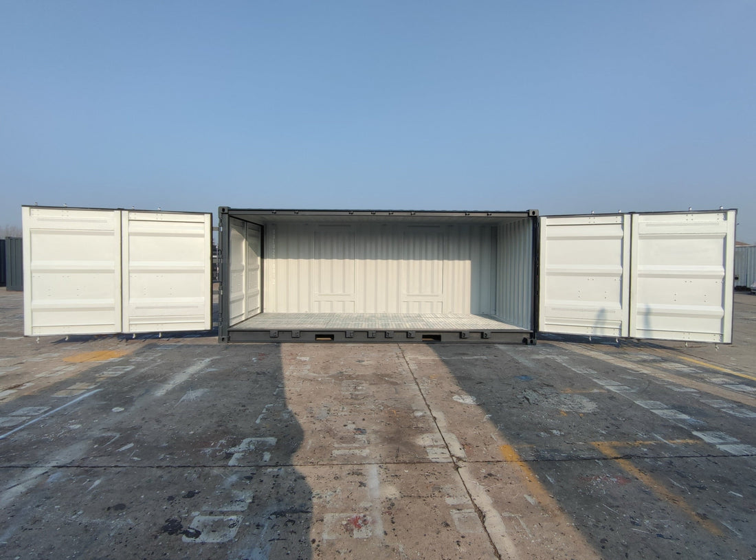 Nuovo container da 20 piedi con porta laterale