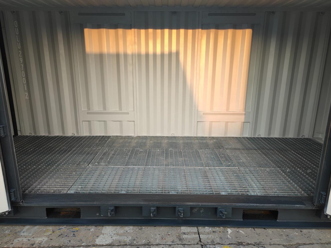 Nuovo container da 20 piedi con porta laterale