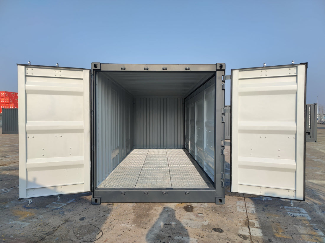 Nuovo container da 20 piedi con porta laterale