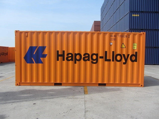 NUOVO CONTAINER MARITTIMO ARANCIONE DA 20'