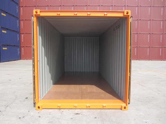 NUOVO CONTAINER MARITTIMO ARANCIONE DA 20'