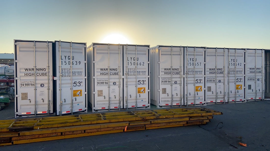 Container a cubo alto da 53 piedi